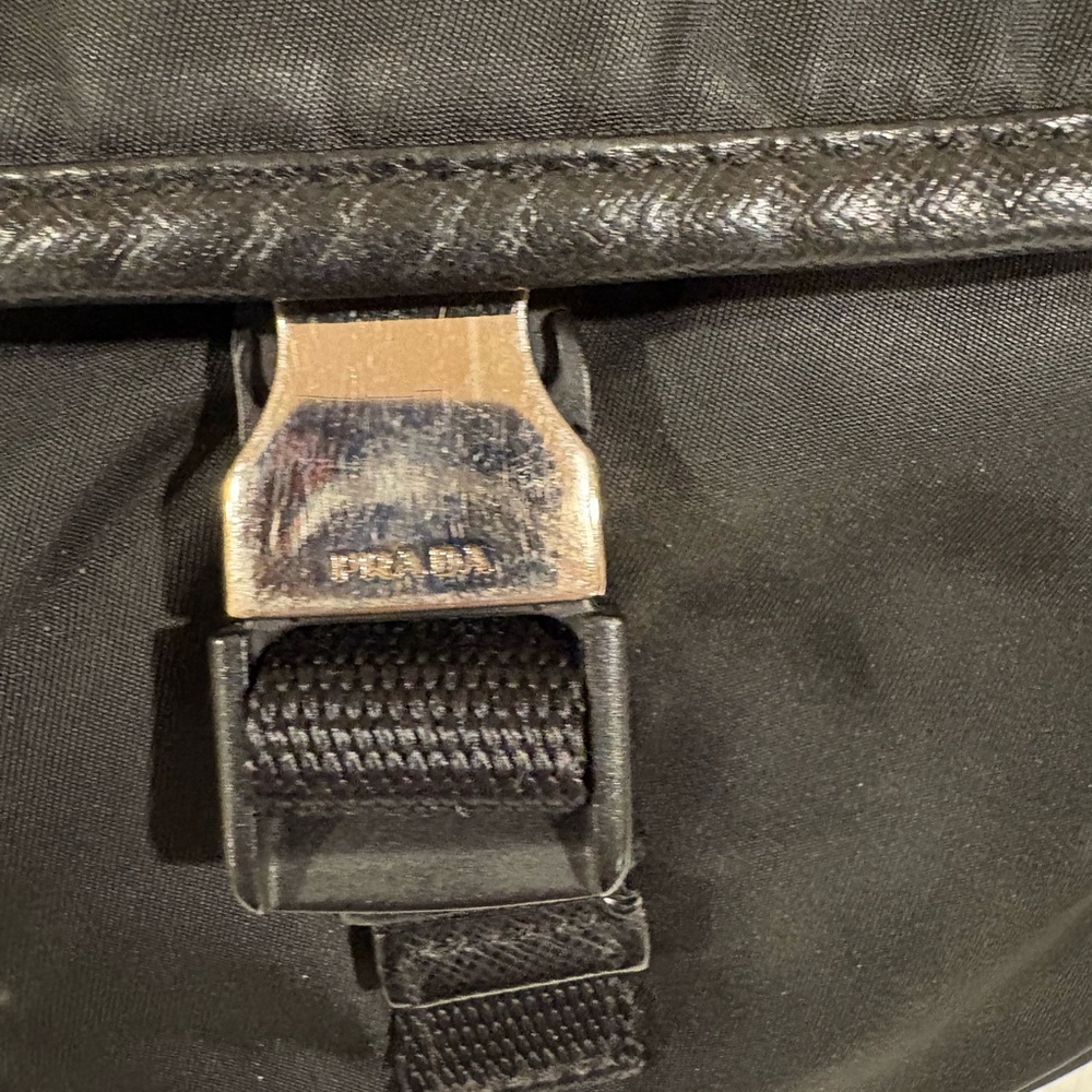 Prada Black Nylon Shoulder Bag 165 144940 - Picture 9 of 15